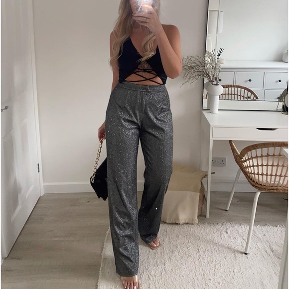 SLA The Label Grey Santorini Trousers - Picture 4 of 9